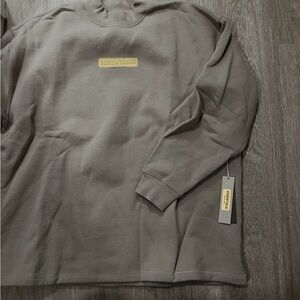 Essentials Beige Sweatshirt